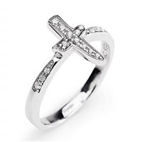 Anello Amen Donna Croce Del Sud in Argento RC16-16 - RC16-16
